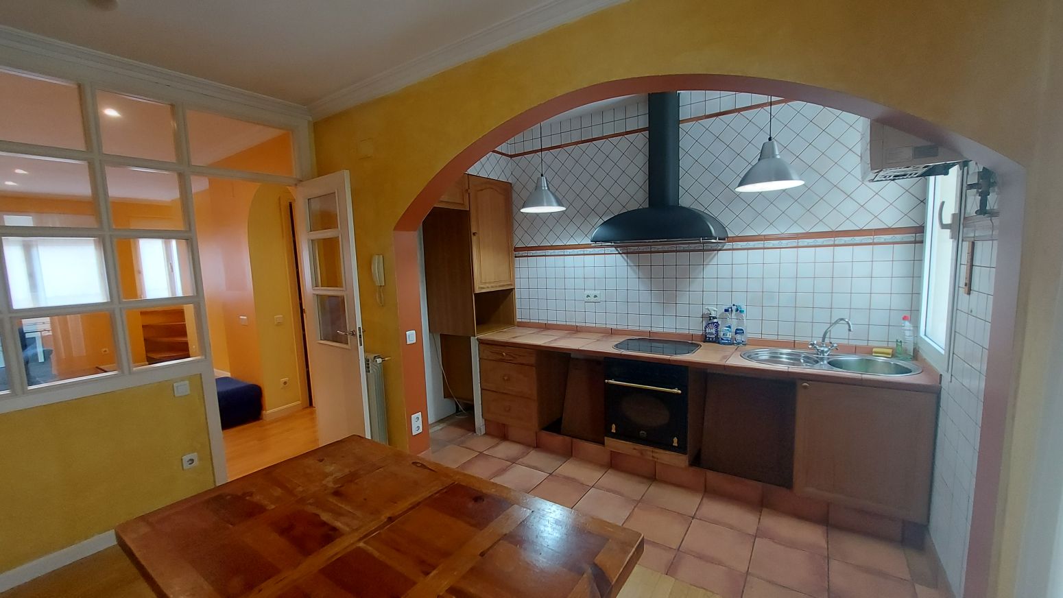 Kitchen of Flat for sale in  Logroño  with Heating, Parquet flooring and Balcony