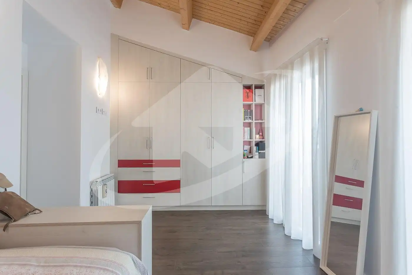 Bedroom of Houses for sale in Sabadell  with Heating, Private garden and Parquet flooring