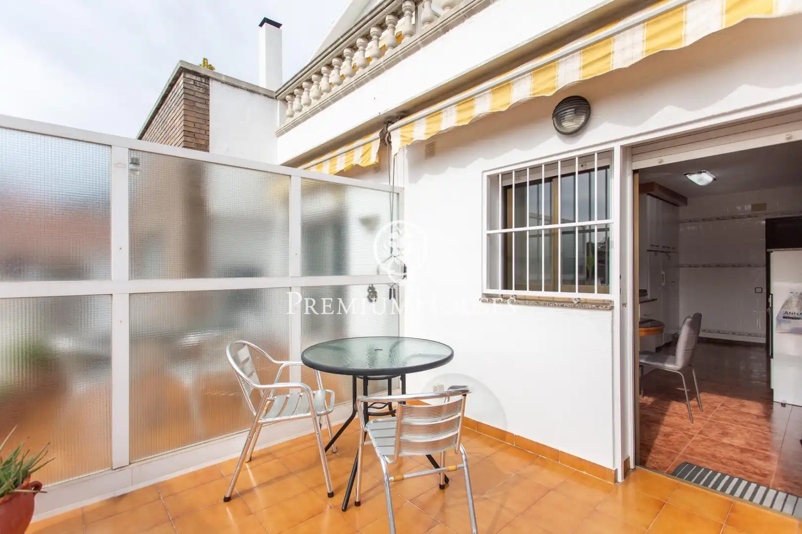 Terraza de Casa o chalet en venta en Badalona con Aire acondicionado, Calefacción y Jardín privado