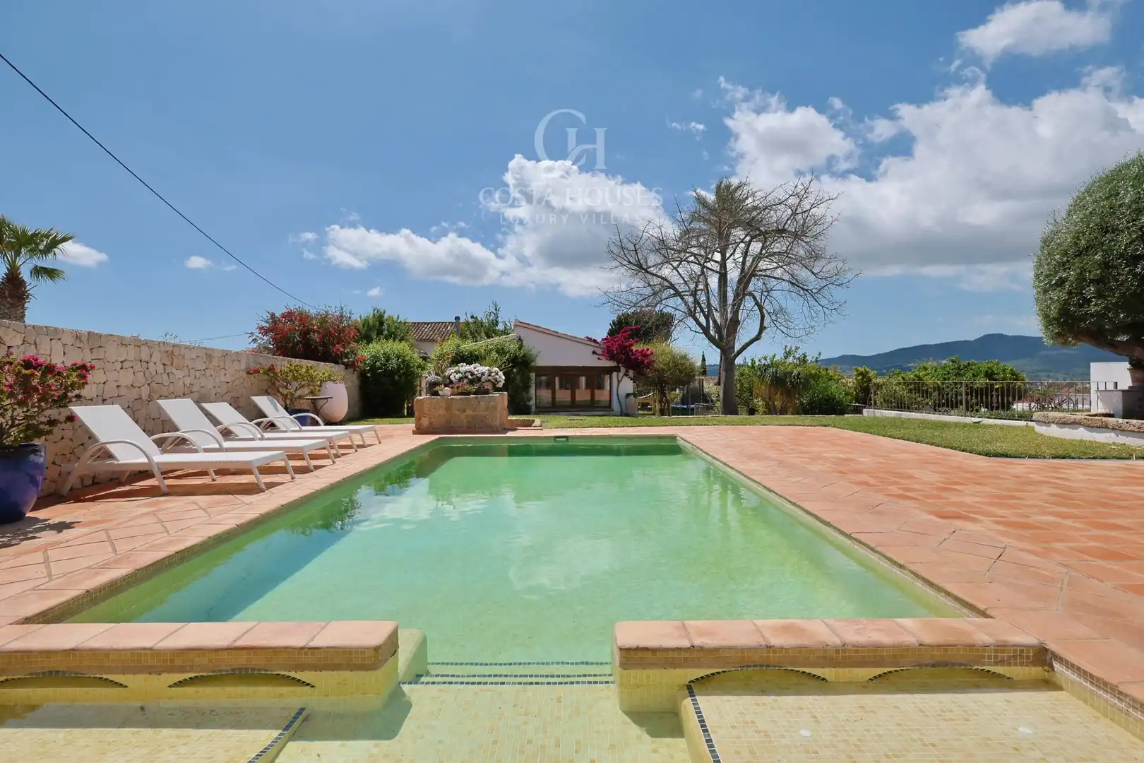 Garden of Houses for sale in Jávea / Xàbia  with Air Conditioner, Private garden and Terrace