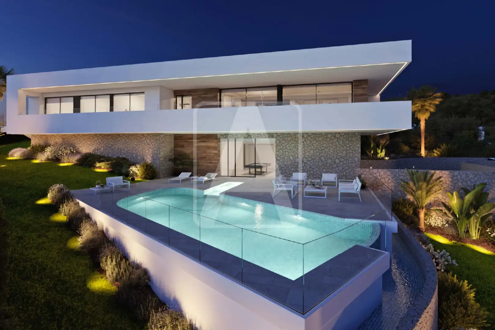 Chalet con piscina en venta en Cumbre del Sol