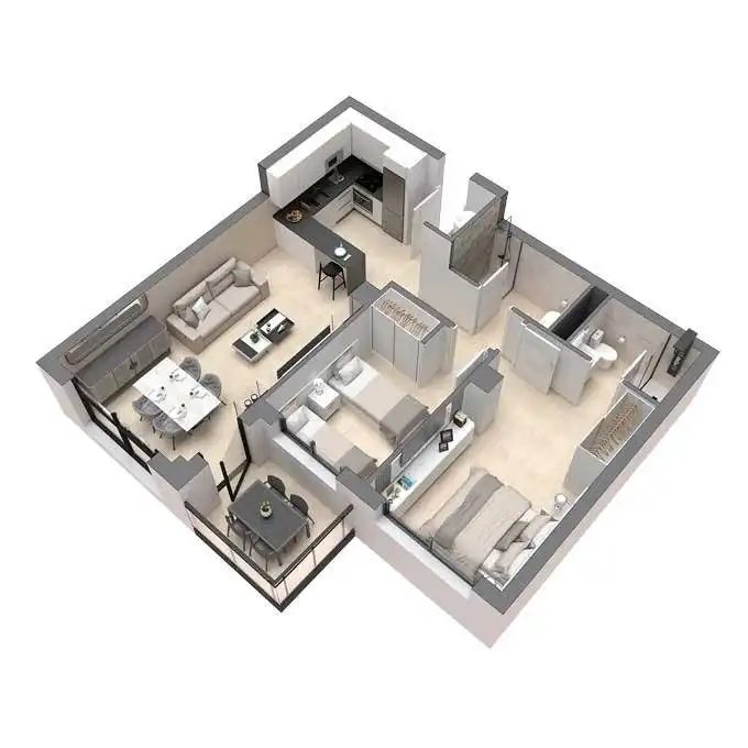 Apartamento en venta en Castellón de la Plana / Castelló de la Plana con Aire acondicionado, Jardín privado y Terraza
