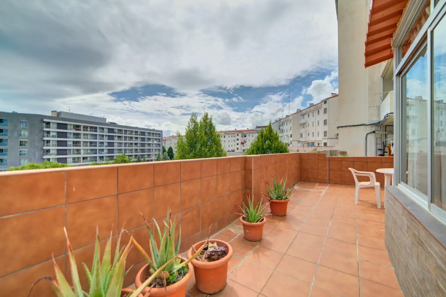 Terrassa de Pis en venda en  Pamplona / Iruña amb Calefacció, Parquet i Terrassa