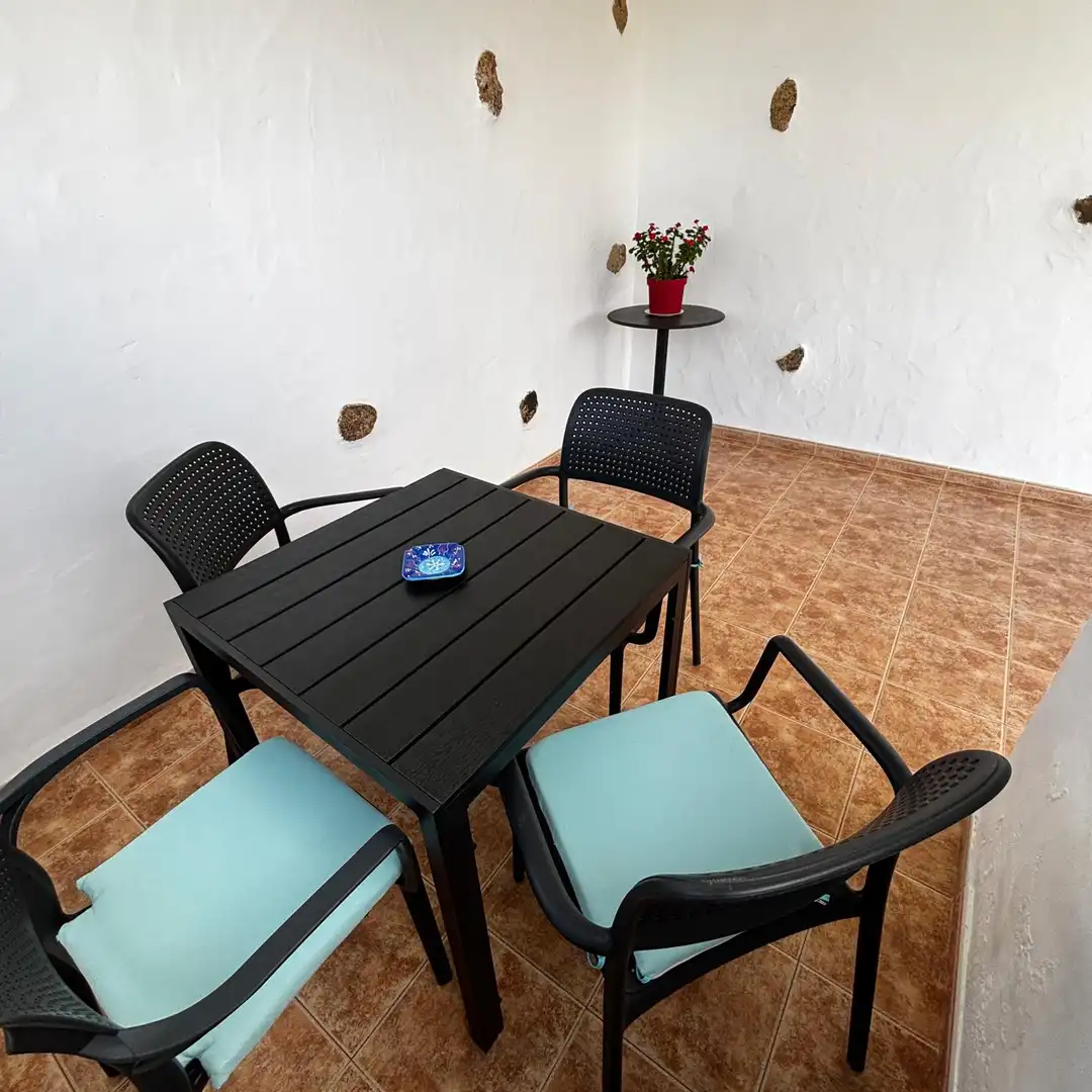 Terraza de Casa o chalet de alquiler en La Oliva con Jardín privado, Terraza y Amueblado