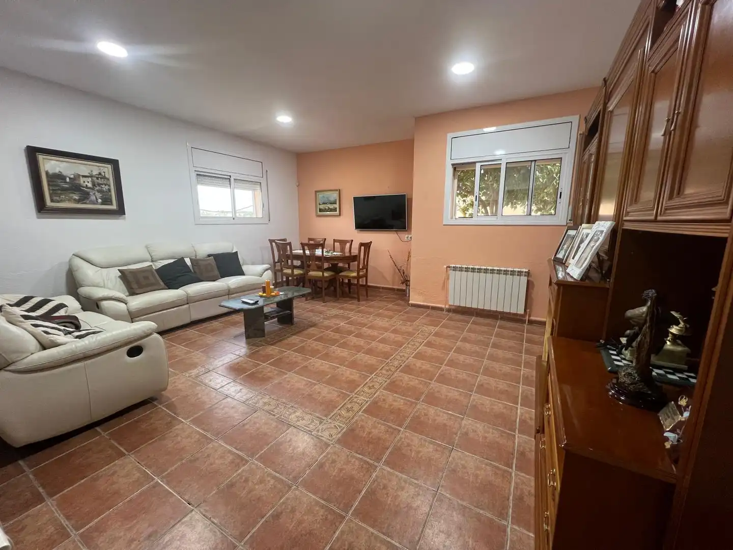 Living room of Houses for sale in Piera  with Air Conditioner, Heating and Private garden
