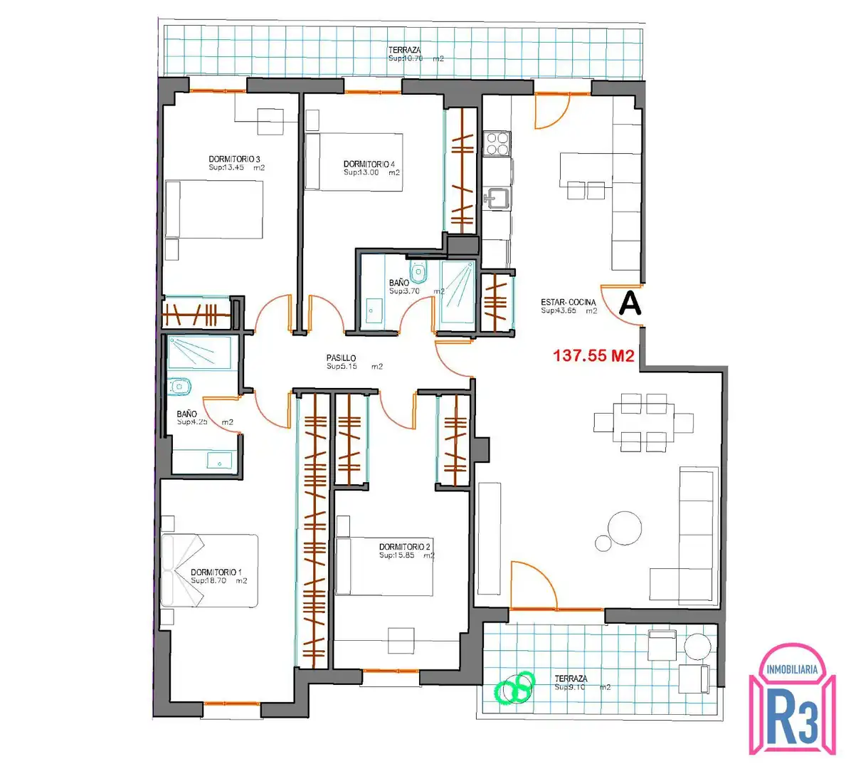Flat with pool for sale in Juan Pablo II, imagen 6