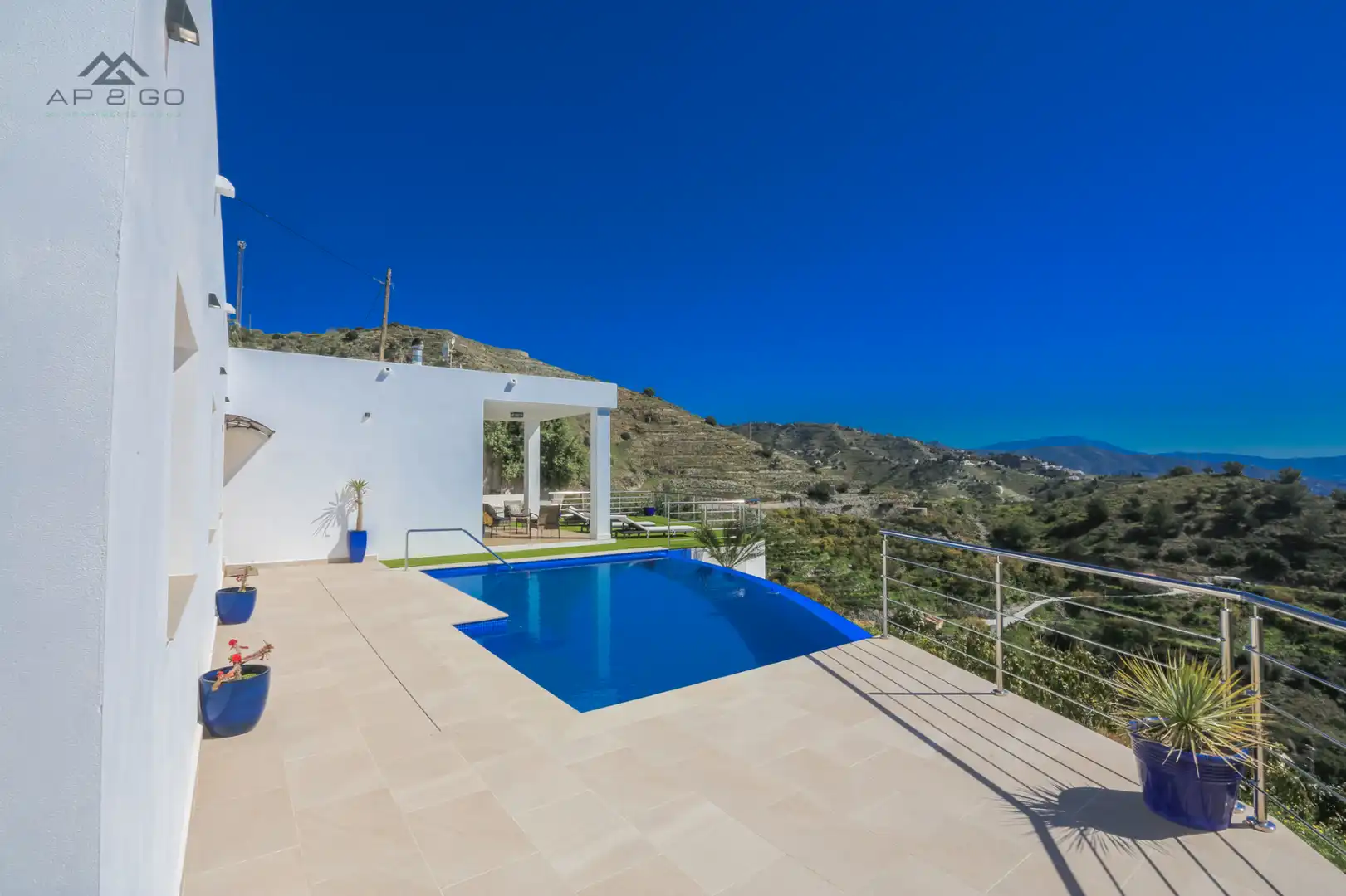 Terrassa de Casa o xalet de lloguer en Almuñécar amb Aire condicionat, Jardí privat i Terrassa