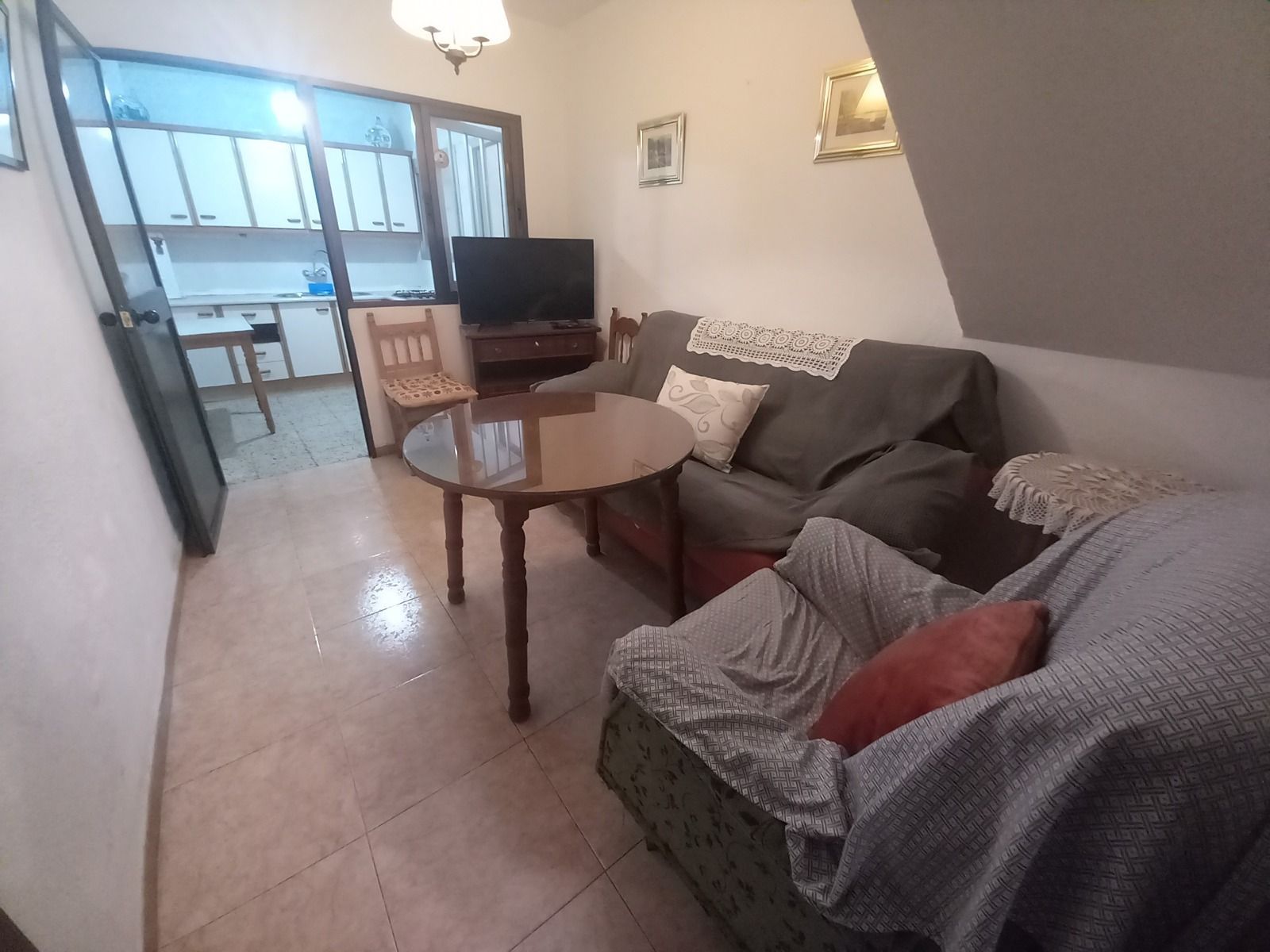 Living room of House or chalet for sale in Ronda  with Air Conditioner and Heating