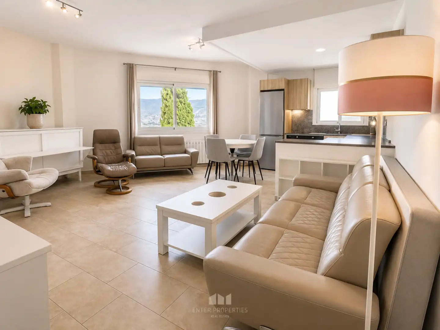 Sala de estar de Piso en venta en Teulada con Aire acondicionado y Calefacción