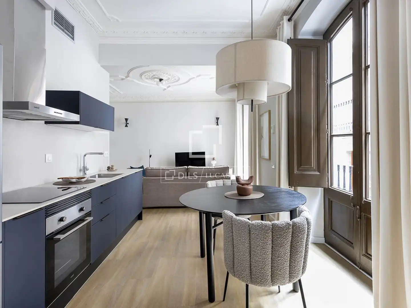 Cocina de Piso en venta en Barcelona con Aire acondicionado, Calefacción y Parquet