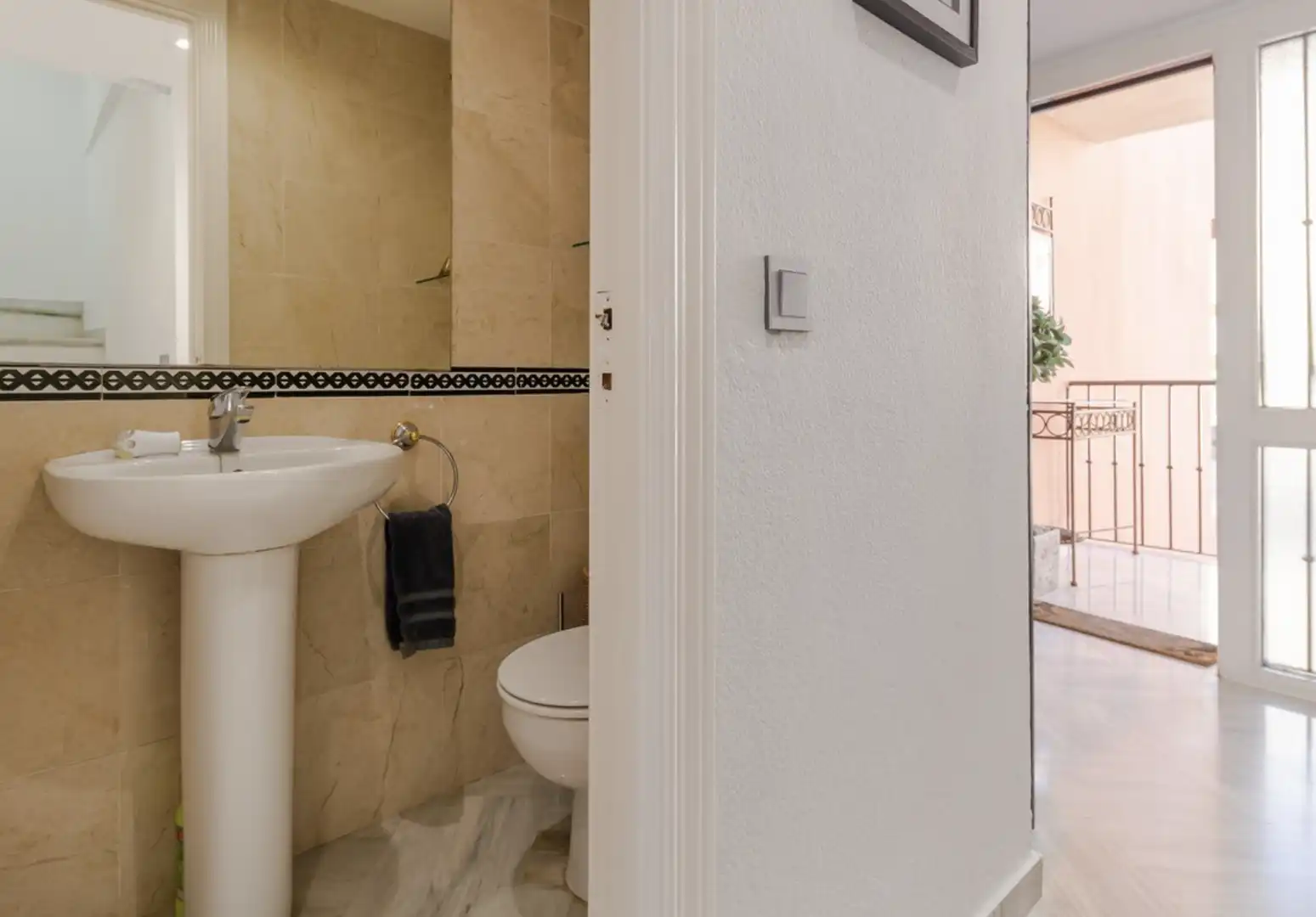 Bathroom of Detached homes for sale in Estepona  with Air Conditioner, Heating and Terrace
