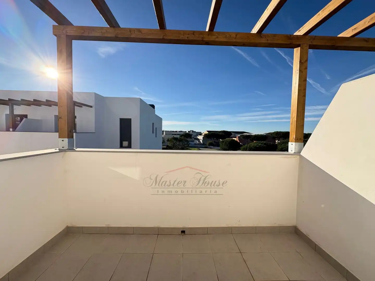 Terraza de Casa adosada en venta en Aljaraque con Calefacción, Jardín privado y Terraza