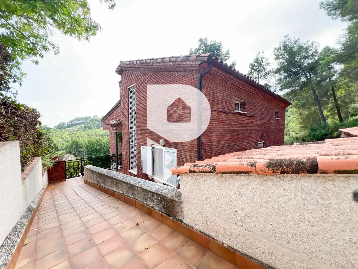 Exterior view of Houses for sale in Corbera de Llobregat  with Air Conditioner, Terrace and Storage room