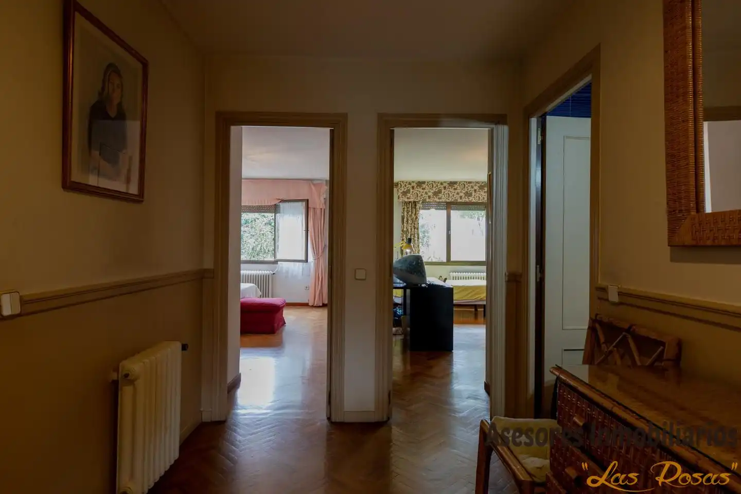 Einfamilien-Reihenhaus zum Verkauf in Madrid mit Klimaanlage, Heizung und Privatgarten