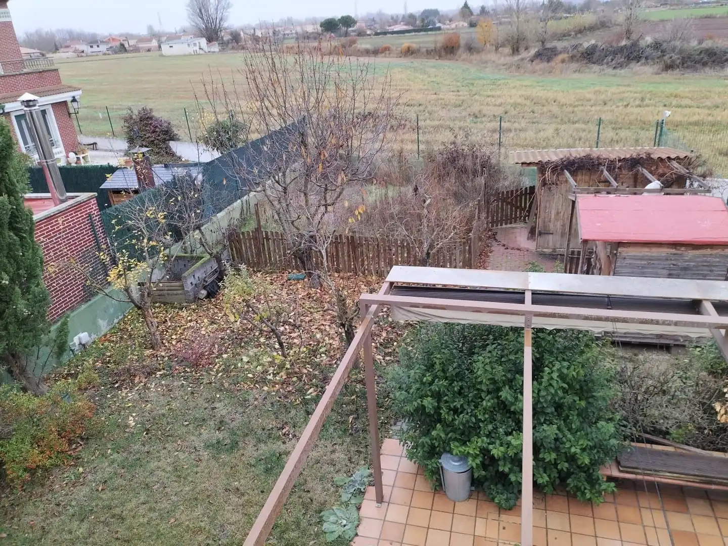 Jardín de Casa adosada en venta en Grijota con Calefacción, Jardín privado y Terraza