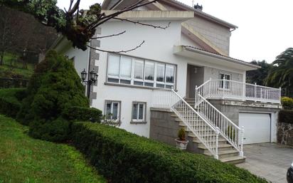 Exterior view of House or chalet for sale in A Lama    with Heating, Private garden and Furnished