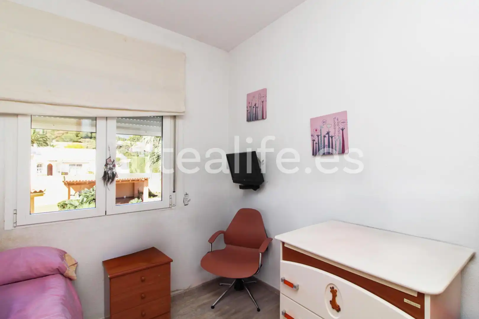Habitación de Casa o chalet en venta en La Nucia con Aire acondicionado, Calefacción y Jardín privado