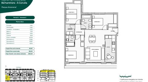 Photo 5 of Flat for sale in Calle Rueiro, 9, Bertamirans, Ames