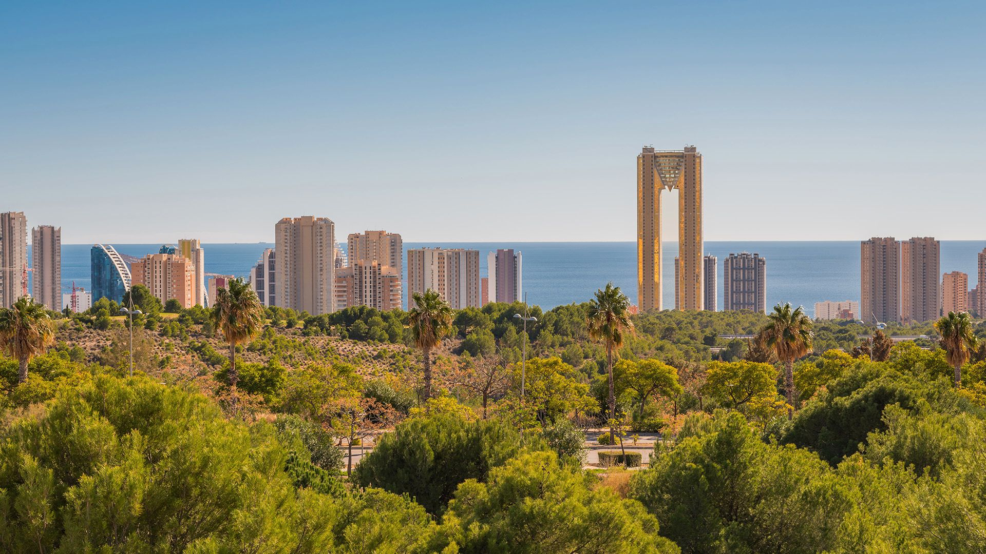 Vista exterior de Piso en venta en Benidorm con Aire acondicionado, Terraza y Trastero