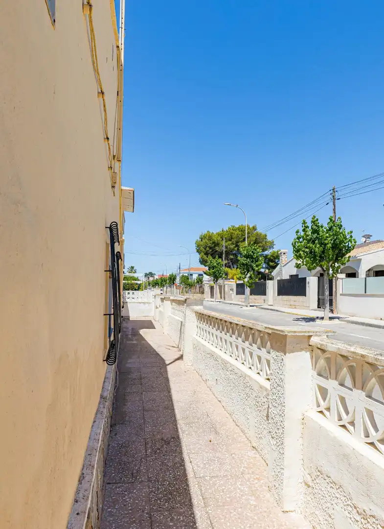 Vista exterior de Casa o chalet en venta en Pilar de la Horadada con Terraza