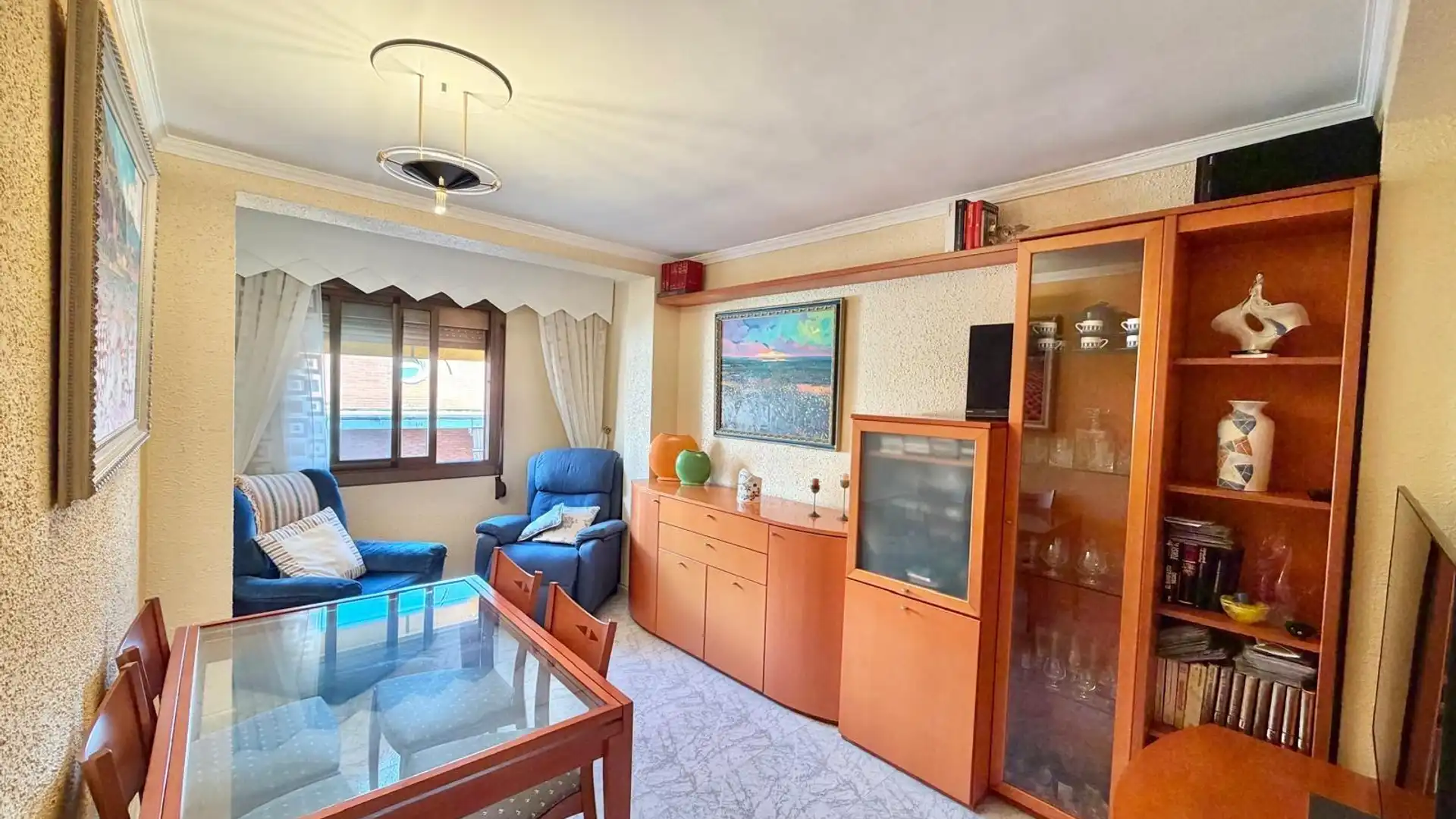 Sala d'estar de Pis en venda en L'Hospitalet de Llobregat