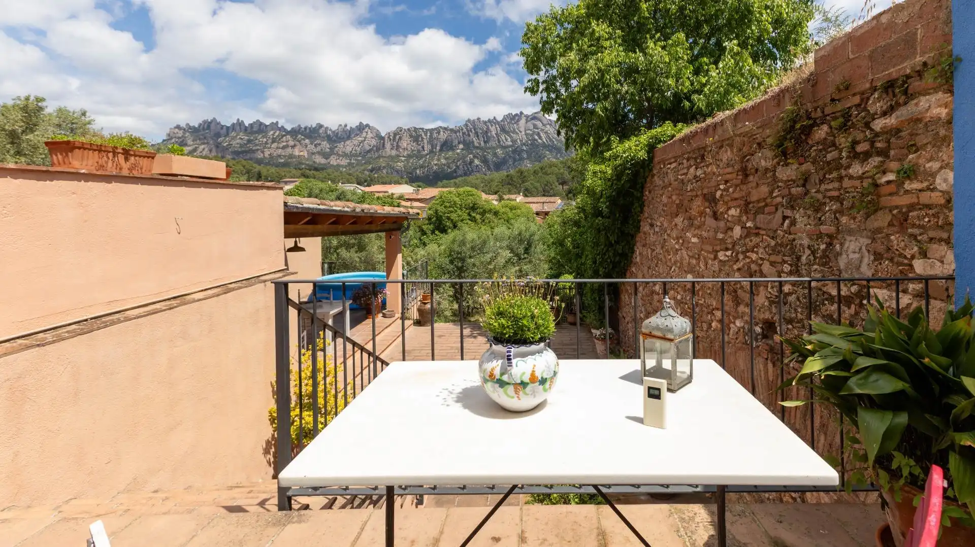 Terraza de Finca rústica en venta en El Bruc con Calefacción y Terraza