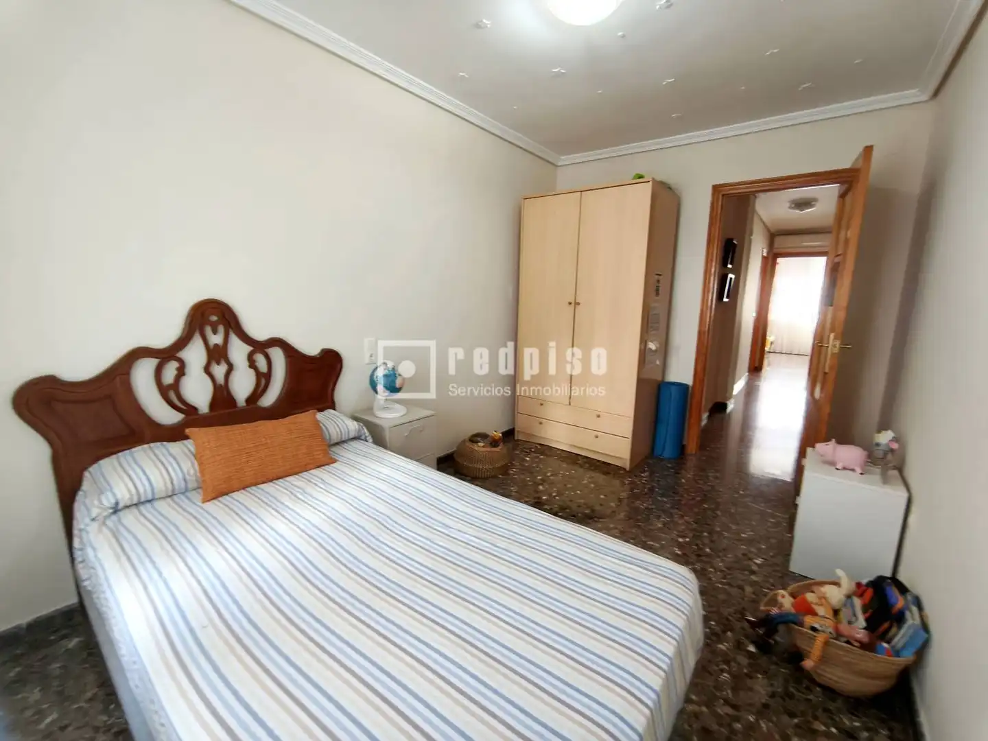 Schlafzimmer von Wohnung zum Verkauf in Castellón de la Plana / Castelló de la Plana mit Klimaanlage, Terrasse und Abstellraum