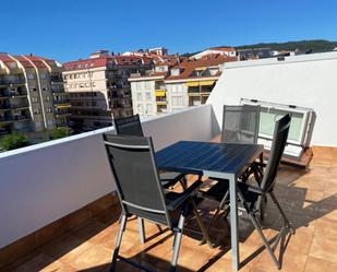 Terrace of Flat for sale in Sanxenxo  with Parquet flooring, Terrace and Furnished