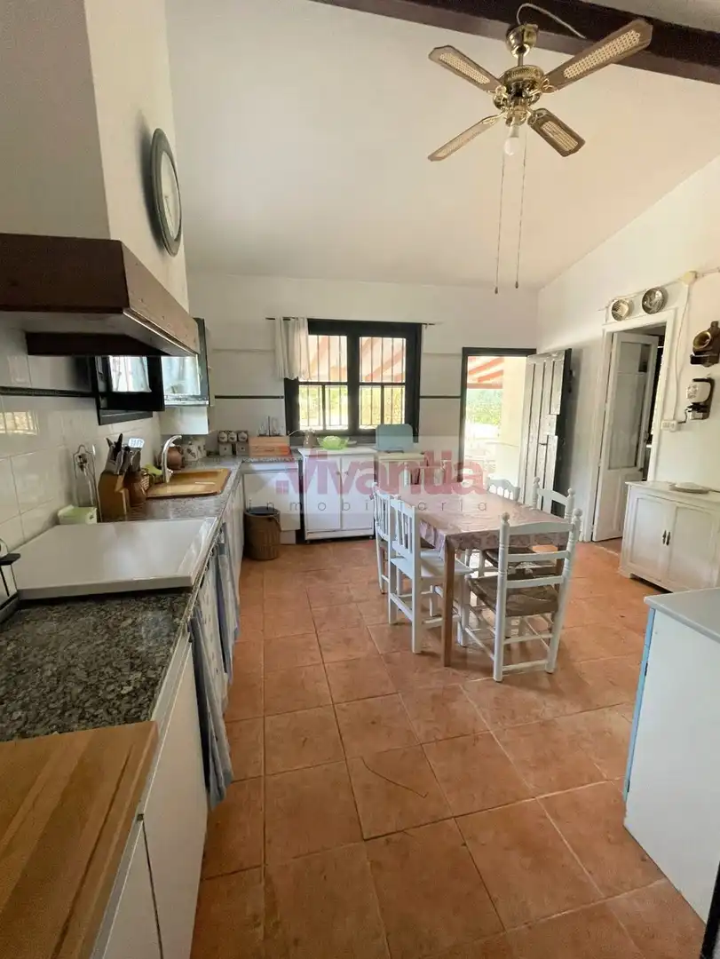 Küche von Country house zum Verkauf in Lorca mit Privatgarten, Terrasse und Möbliert