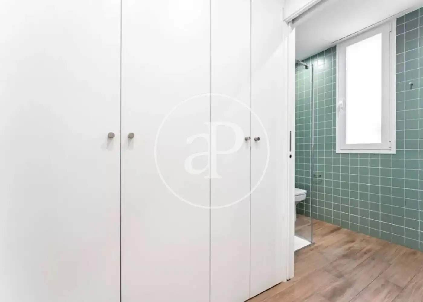 Badezimmer von Wohnung zur Miete in Madrid mit Klimaanlage, Heizung und Möbliert