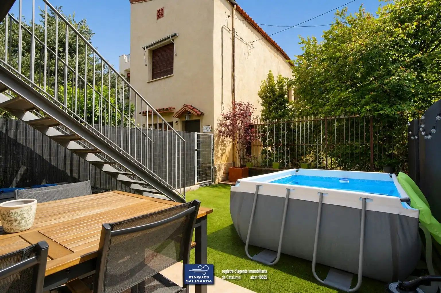Terraza de Piso en venta en La Garriga con Aire acondicionado, Calefacción y Jardín privado