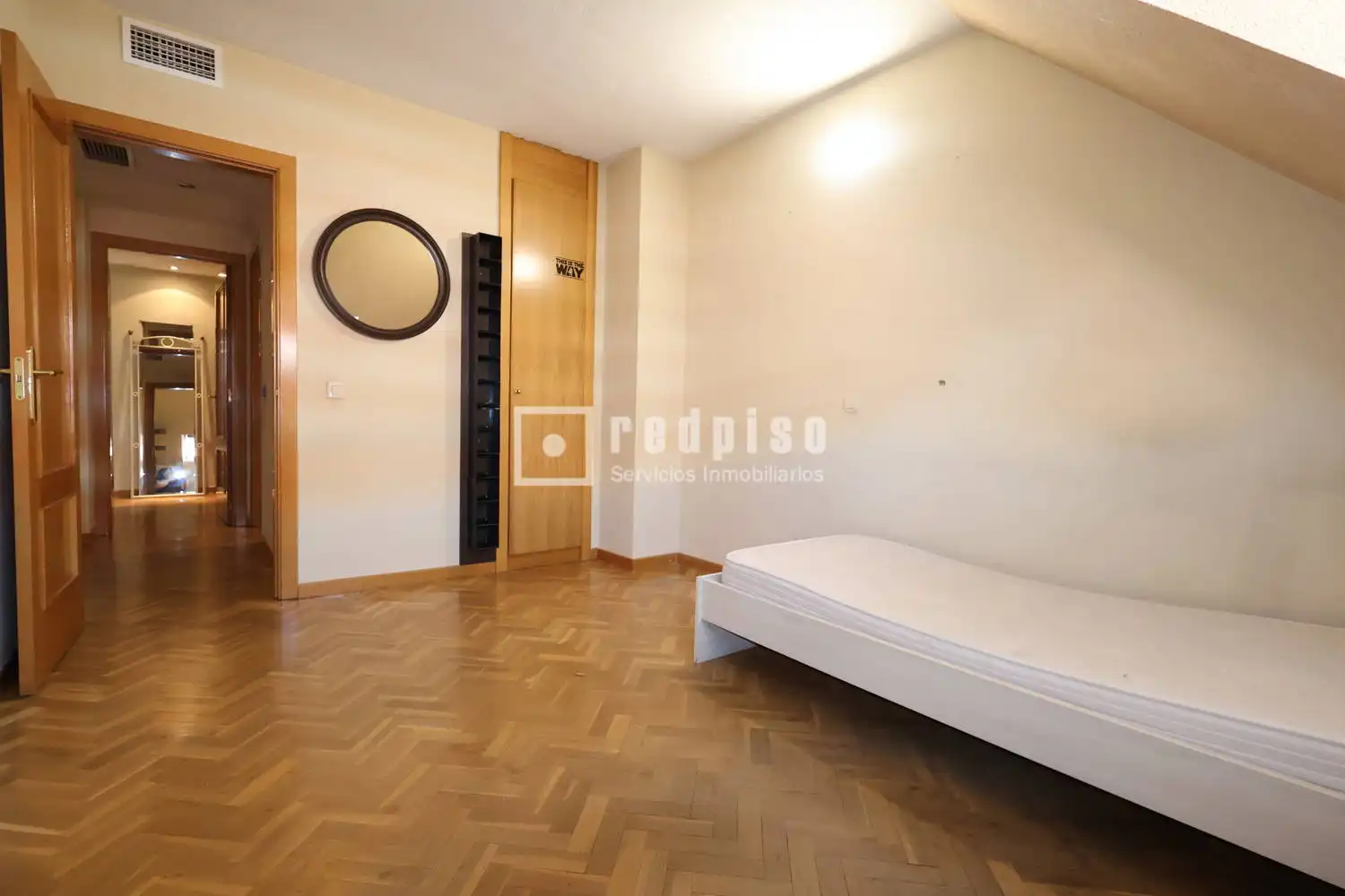 Bedroom of Duplexes for sale in Madrid  with Air Conditioner, Heating and Private garden