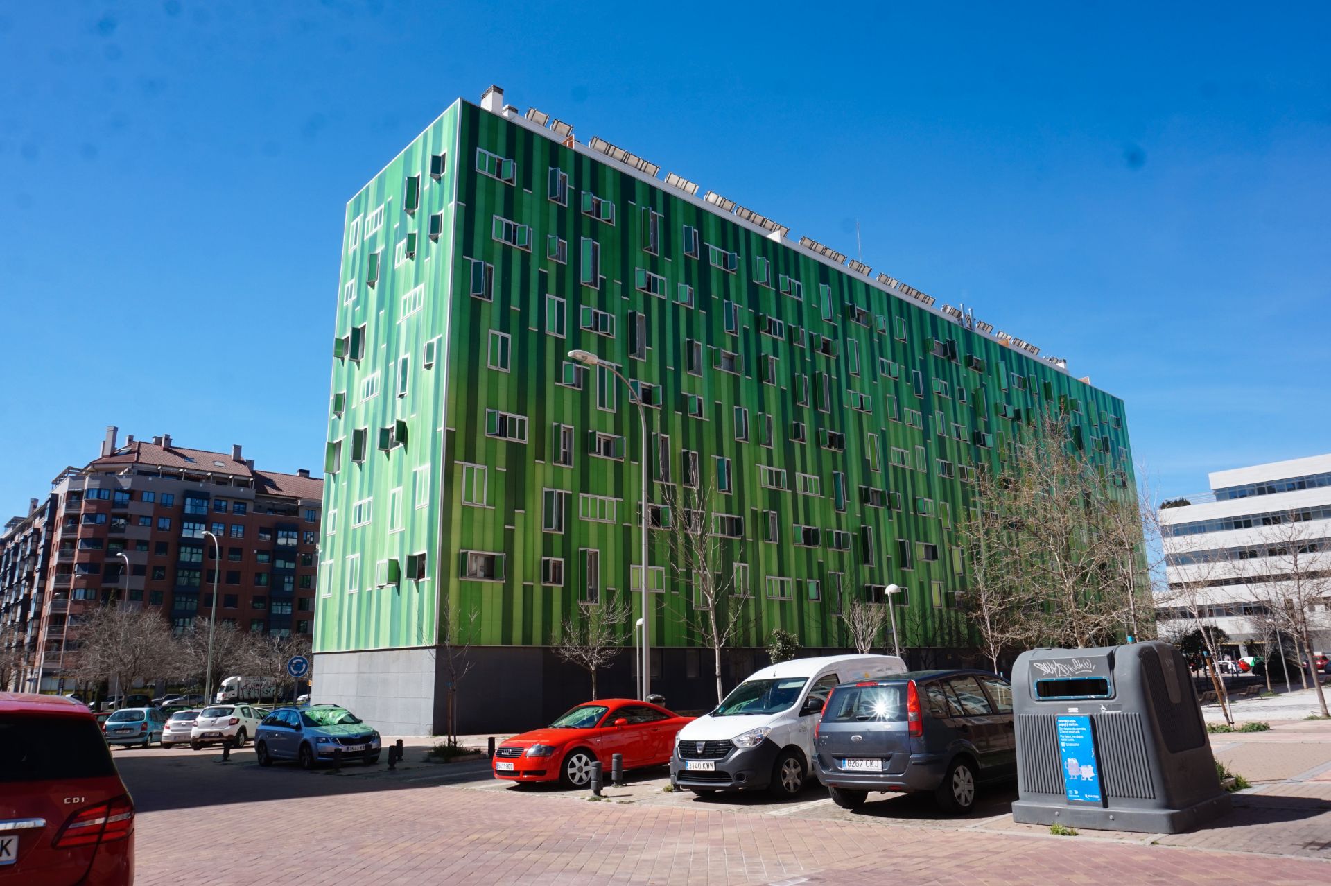 Vista exterior de Pis en venda en  Madrid Capital amb Calefacció