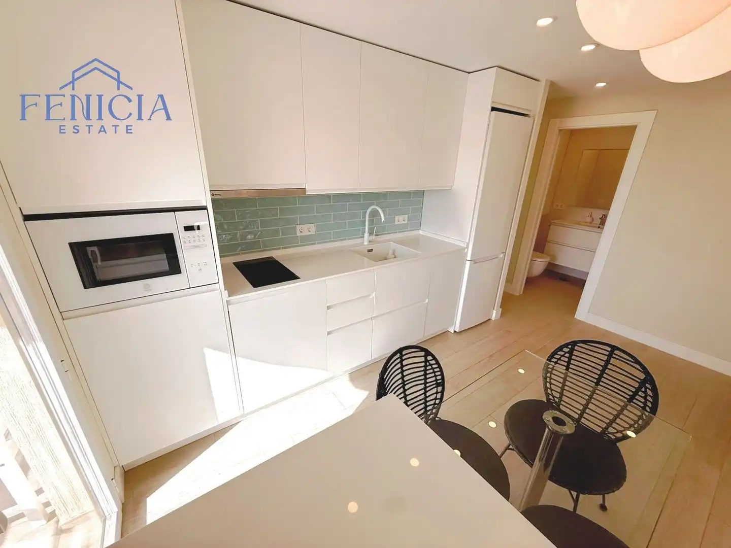 Kitchen of Flat for rent in Almuñécar  with Terrace, Furnished and Community pool