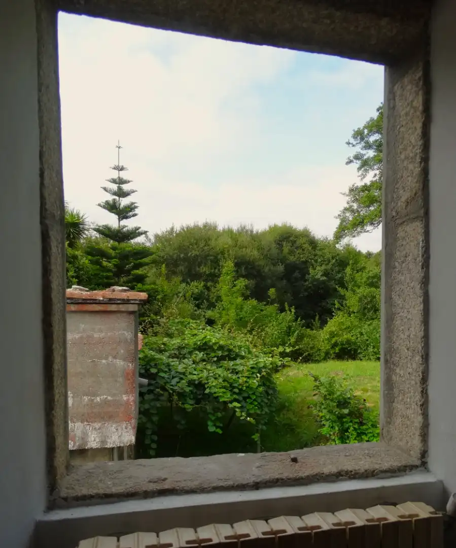 Jardí de Finca rústica en venda en Narón amb Calefacció, Jardí privat i Parquet