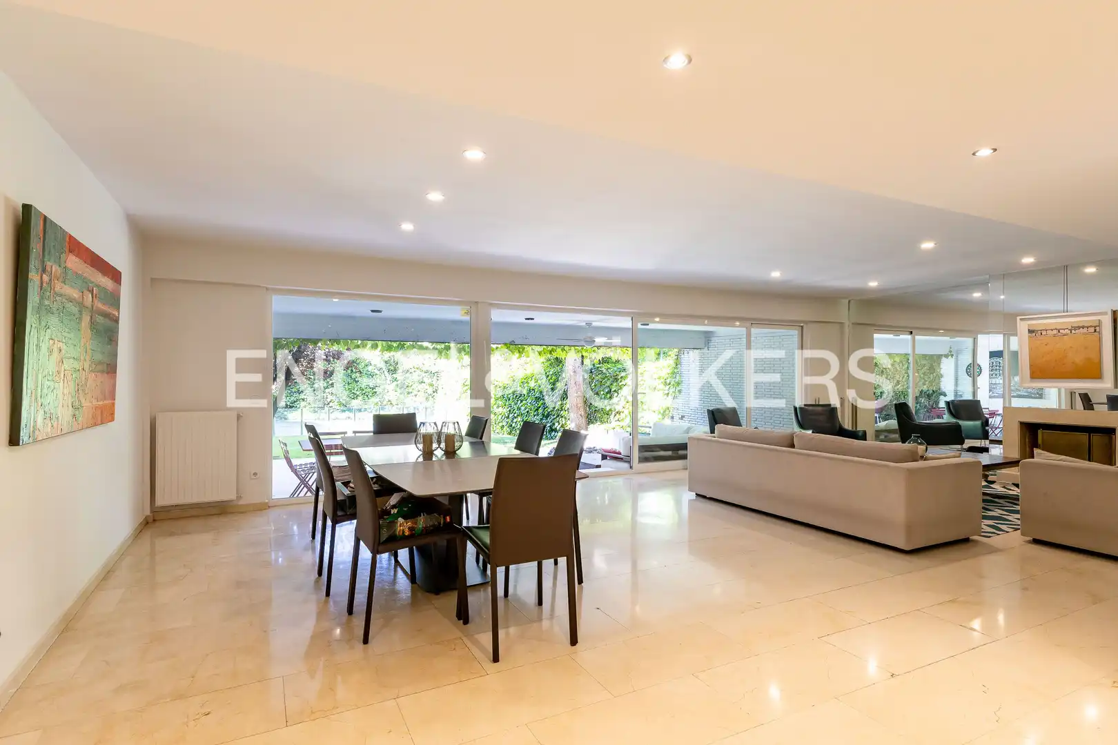 Comedor de Casa o chalet en venta en La Moraleja con Aire acondicionado, Calefacción y Jardín privado
