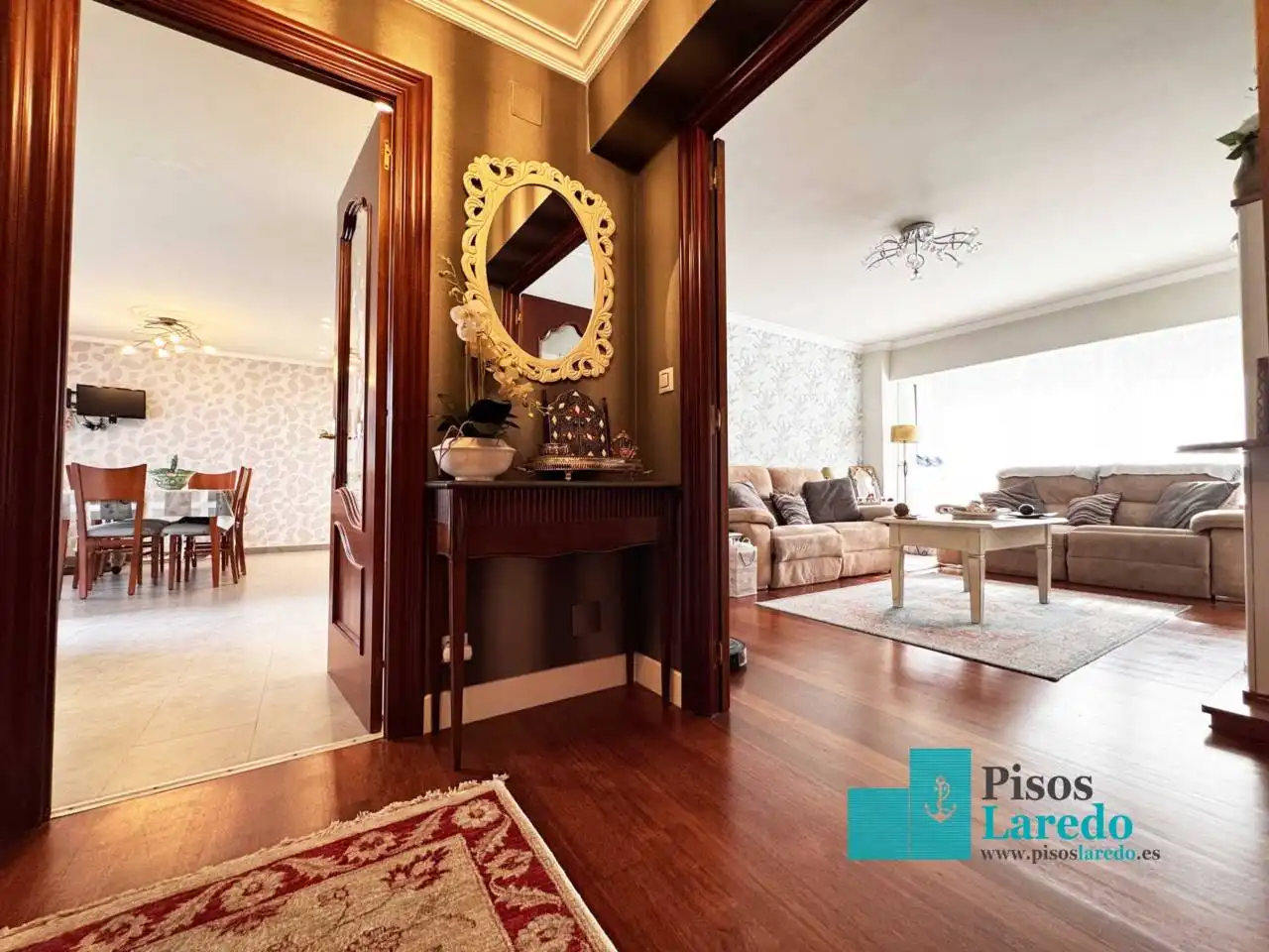 Living room of Flat for sale in Laredo  with Heating, Terrace and Balcony