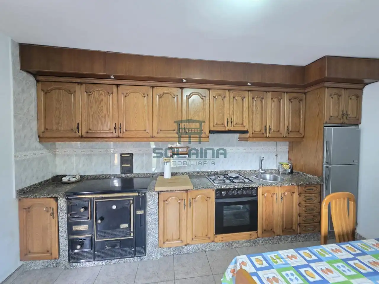 Cocina de Casa o chalet en venta en Xunqueira de Ambía con Calefacción, Jardín privado y Balcón