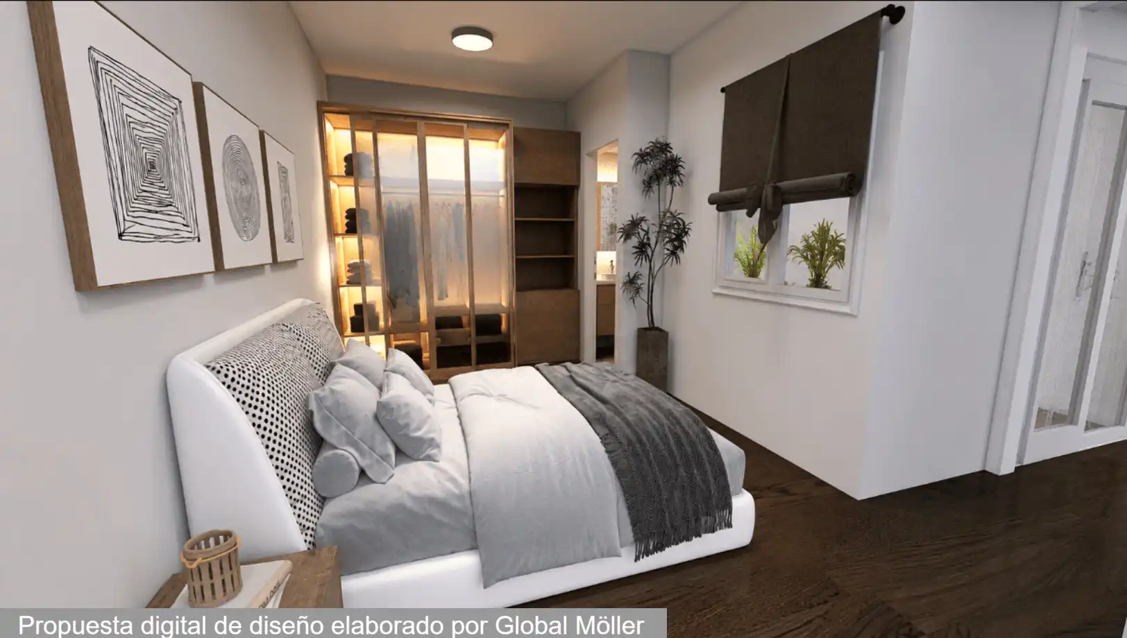 Schlafzimmer von Wohnung zum Verkauf in Cartagena mit Terrasse, Abstellraum und Balkon