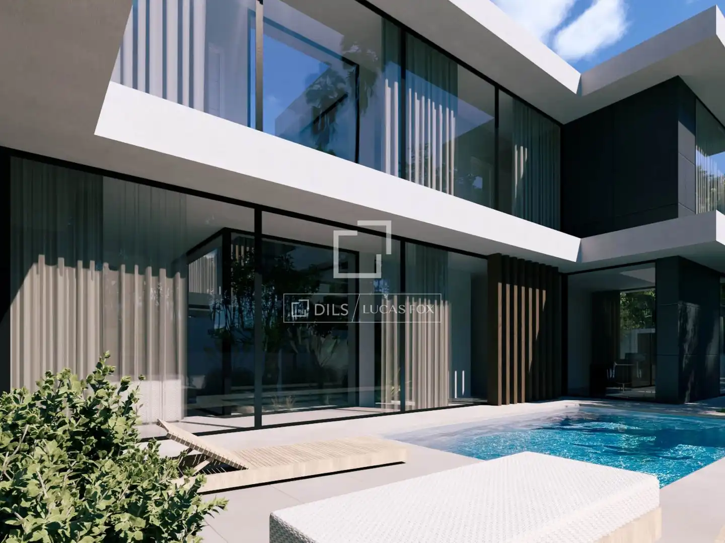 Vista exterior de Casa o chalet en venta en Majadahonda con Aire acondicionado, Jardín privado y Piscina