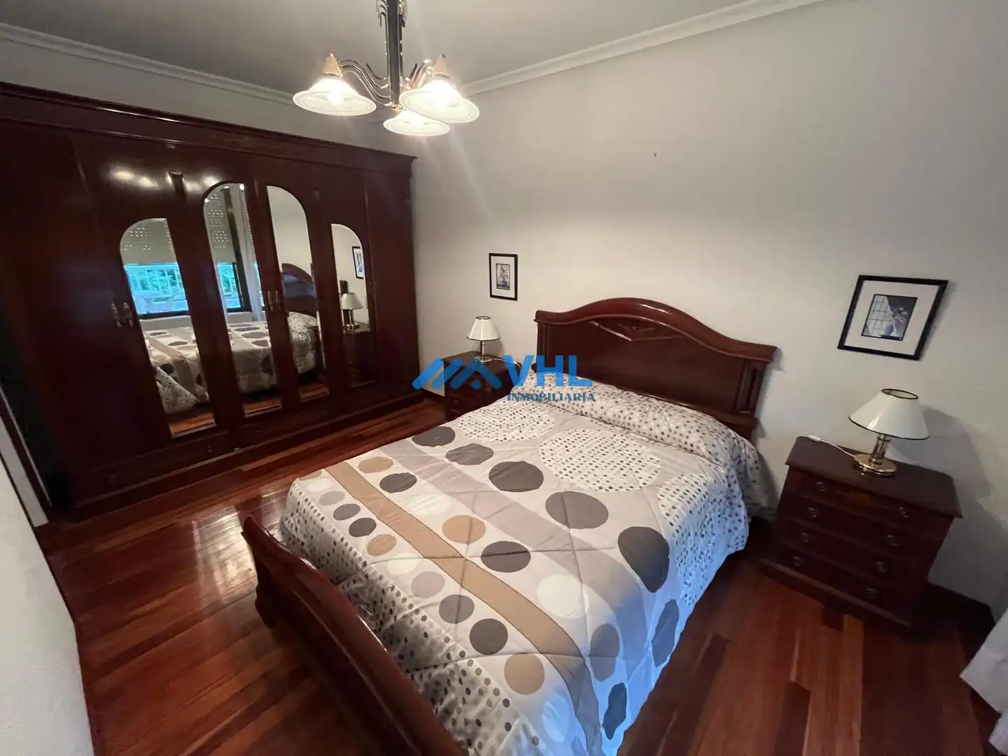 Schlafzimmer von Wohnung zur Miete in Castro-Urdiales mit Heizung, Terrasse und Möbliert