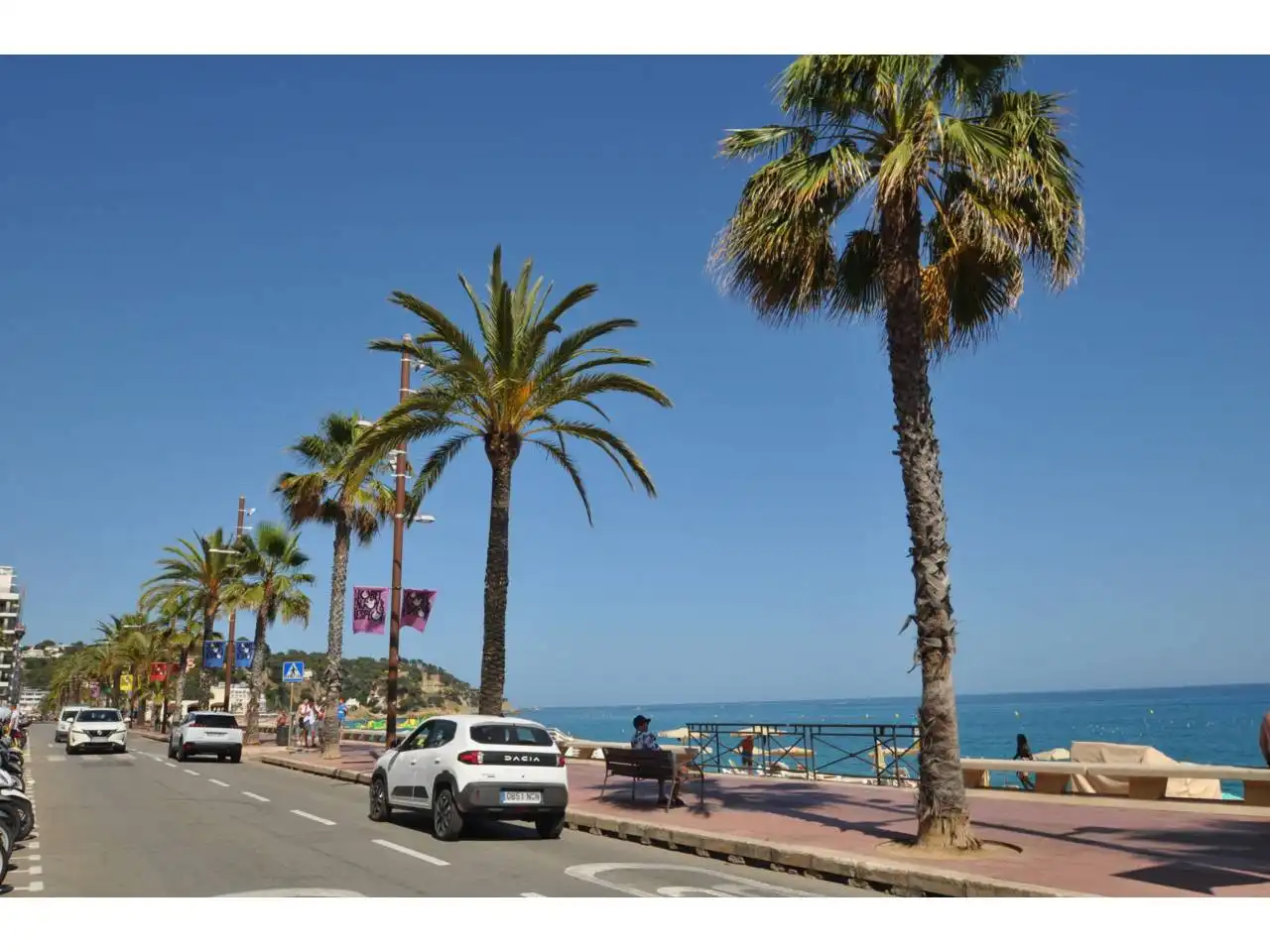 Vista exterior de Piso en venta en Lloret de Mar con Calefacción y Amueblado