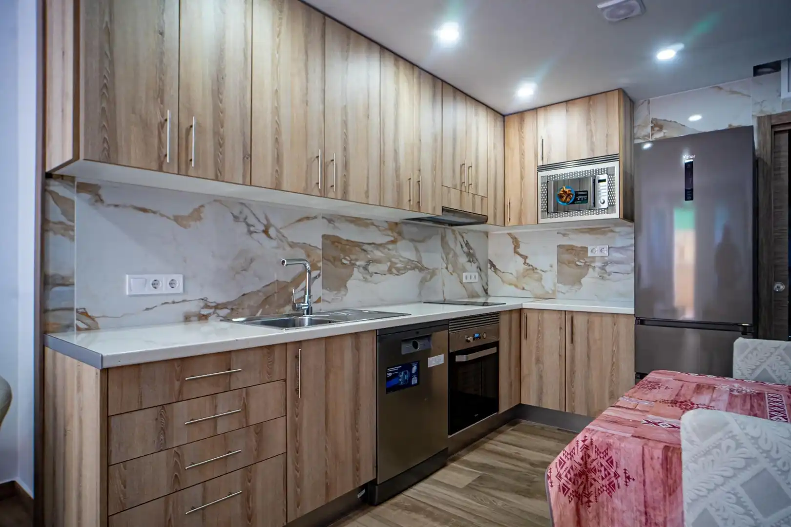 Kitchen of Houses for sale in L'Alfàs del Pi  with Air Conditioner, Heating and Private garden