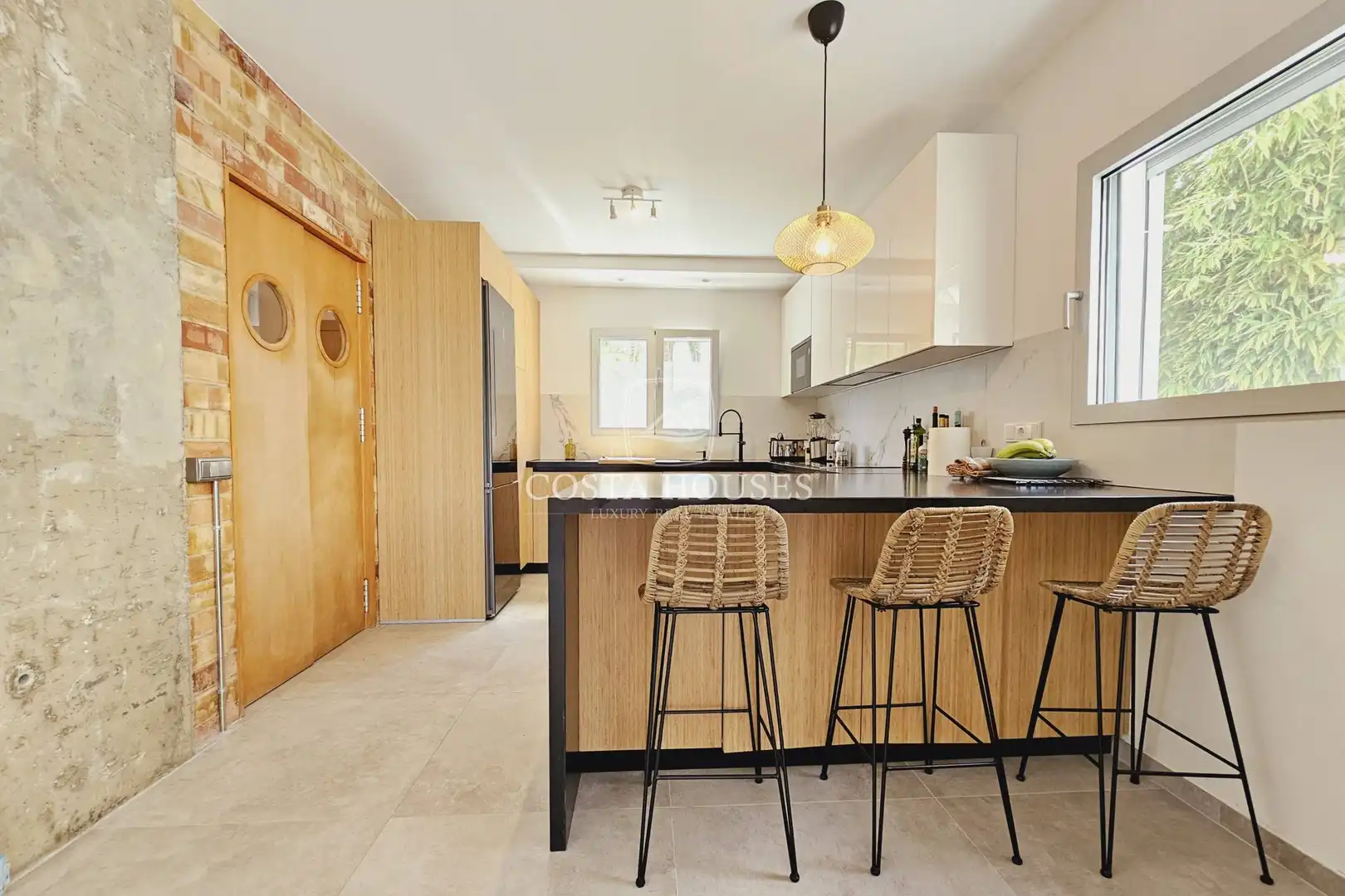Kitchen of Houses for sale in Dénia  with Air Conditioner, Private garden and Terrace