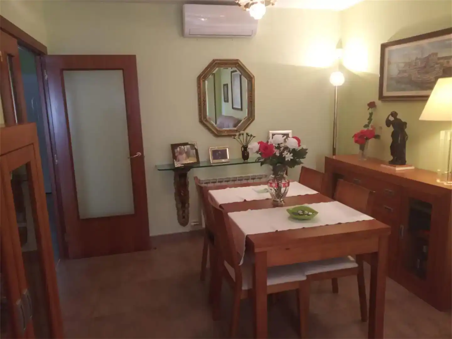 Menjador de Casa adosada en venda en Alfara de Carles amb Aire condicionat i Forn