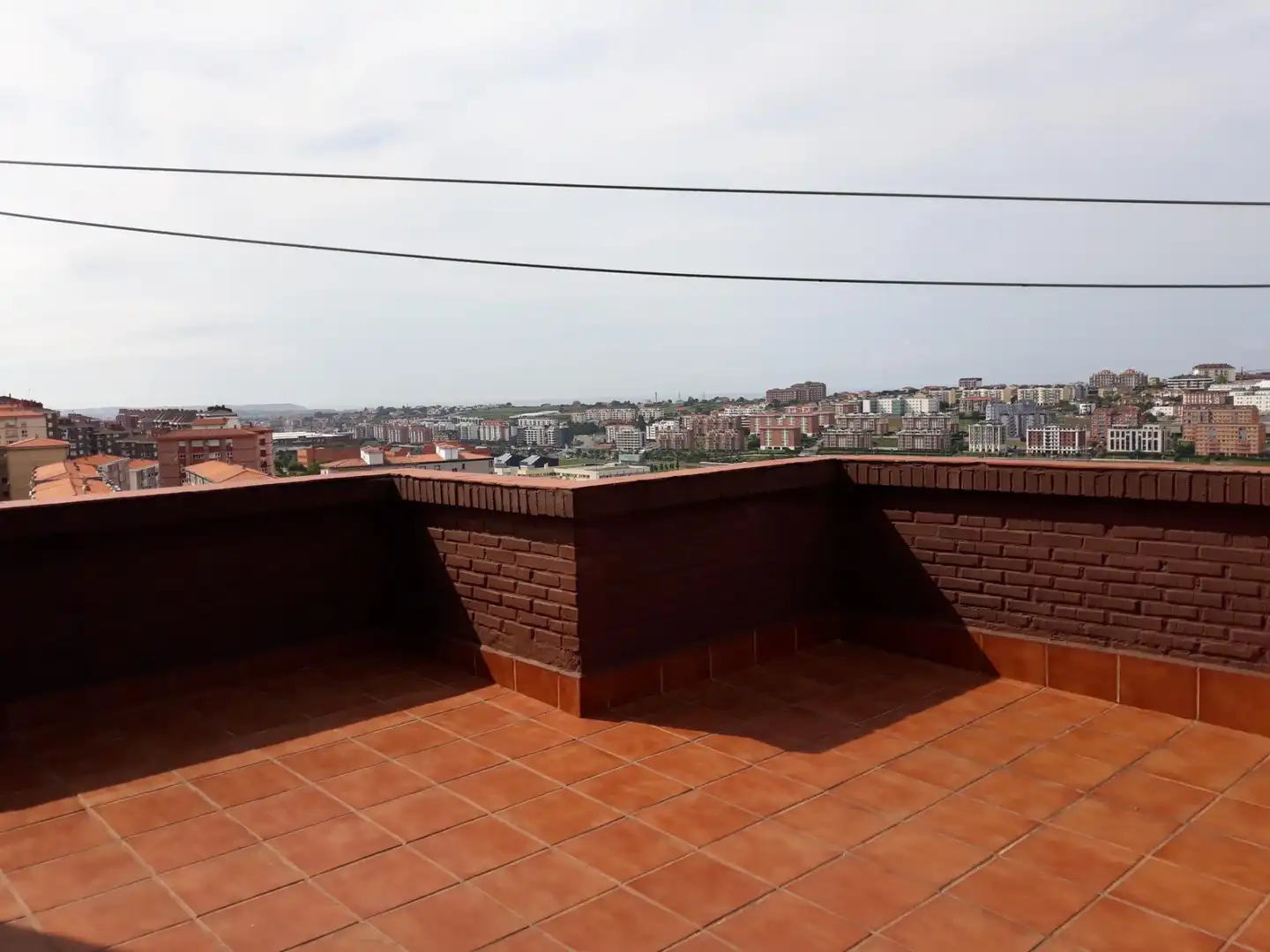 Terrasse von Wohnung zur Miete in Santander mit Heizung, Parkett und Terrasse