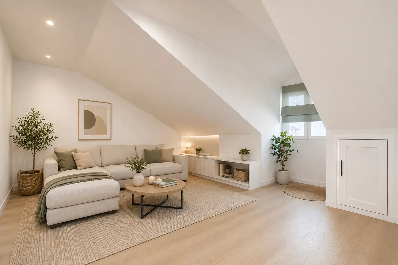 Sala de estar de Dúplex en venta en Brunete con Balcón