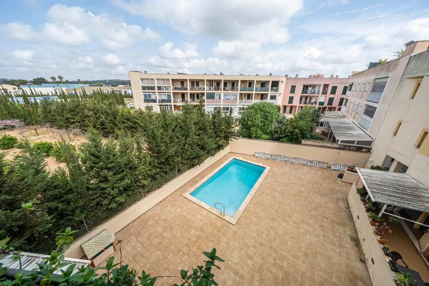 Swimming pool of Flat for sale in Porreres  with Private garden, Terrace and Storage room