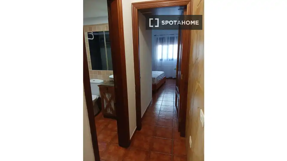 Bedroom of Apartments for share in Candelaria  with Air Conditioner, Terrace and Furnished