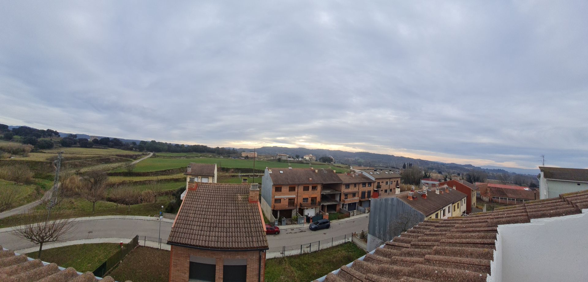 Exterior view of Single-family semi-detached for sale in Olvan  with Heating, Terrace and Storage room